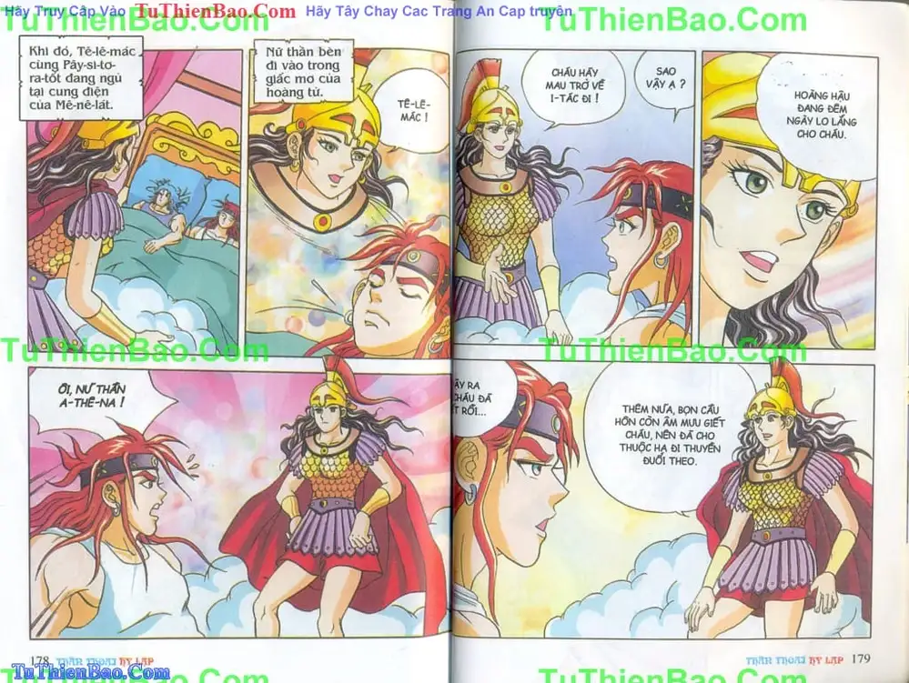 Truyện Tranh Thần Thoại Hy Lạp - Nguồn Gốc Các Vị Thần trang 3