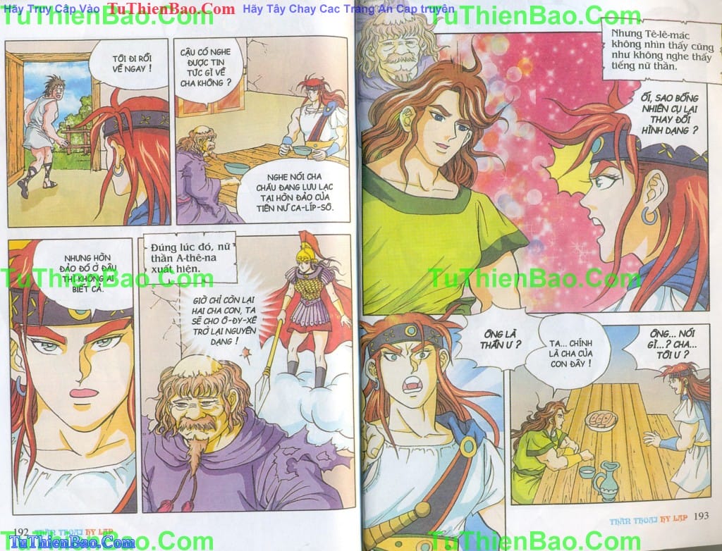 Truyện Tranh Thần Thoại Hy Lạp - Nguồn Gốc Các Vị Thần trang 3