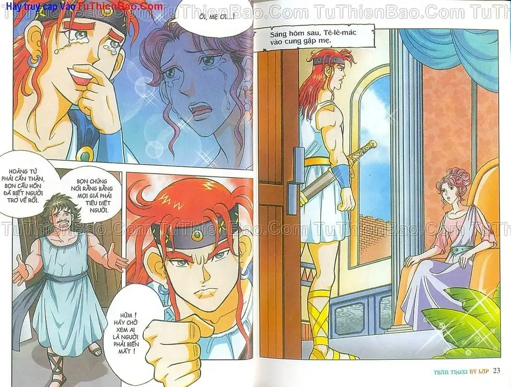 Truyện Tranh Thần Thoại Hy Lạp - Nguồn Gốc Các Vị Thần trang 3