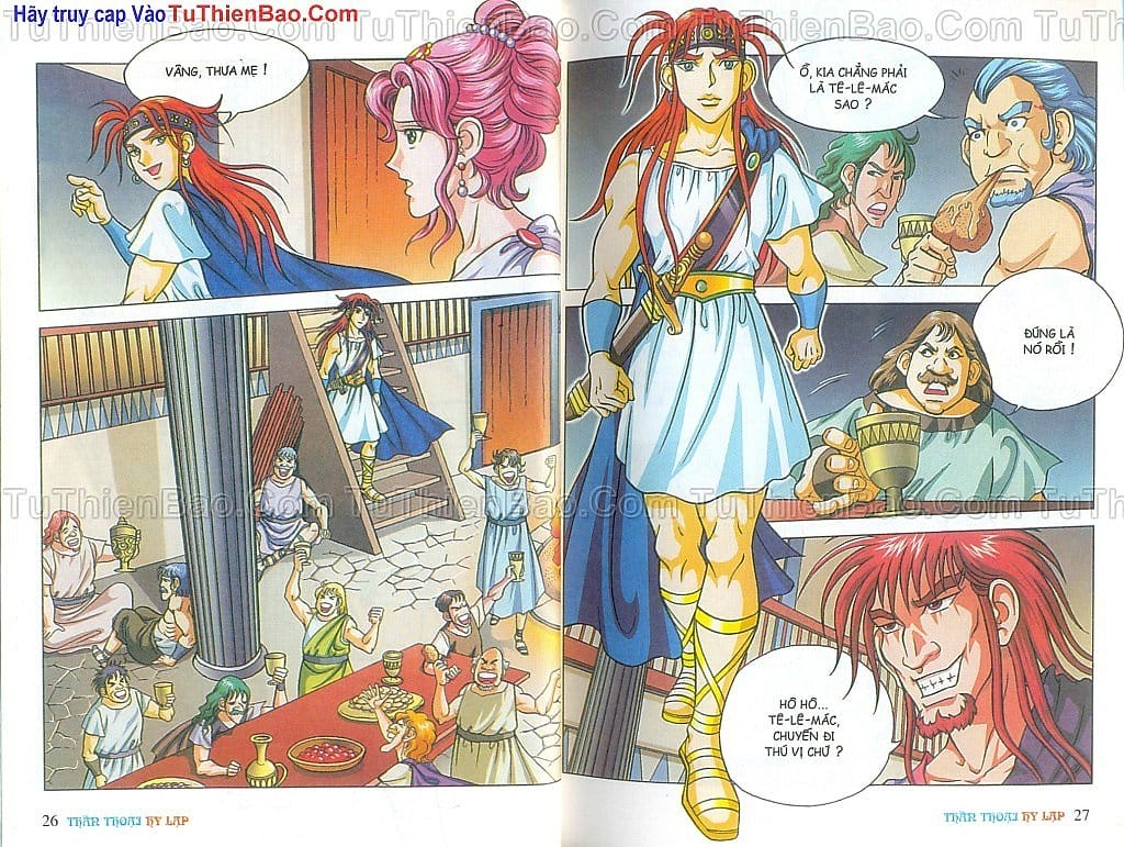 Truyện Tranh Thần Thoại Hy Lạp - Nguồn Gốc Các Vị Thần trang 3