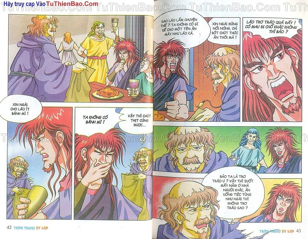 Truyện Tranh Thần Thoại Hy Lạp - Nguồn Gốc Các Vị Thần trang 3