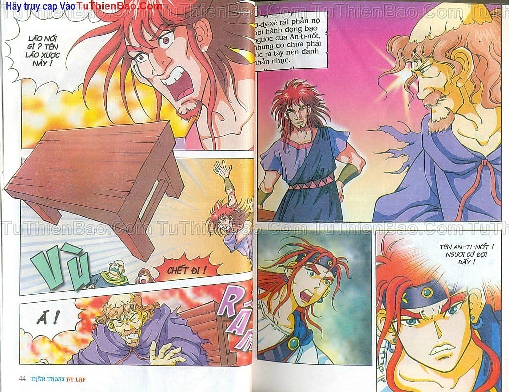 Truyện Tranh Thần Thoại Hy Lạp - Nguồn Gốc Các Vị Thần trang 3