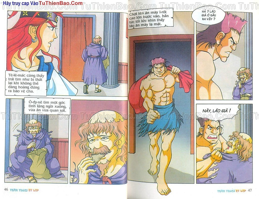 Truyện Tranh Thần Thoại Hy Lạp - Nguồn Gốc Các Vị Thần trang 3