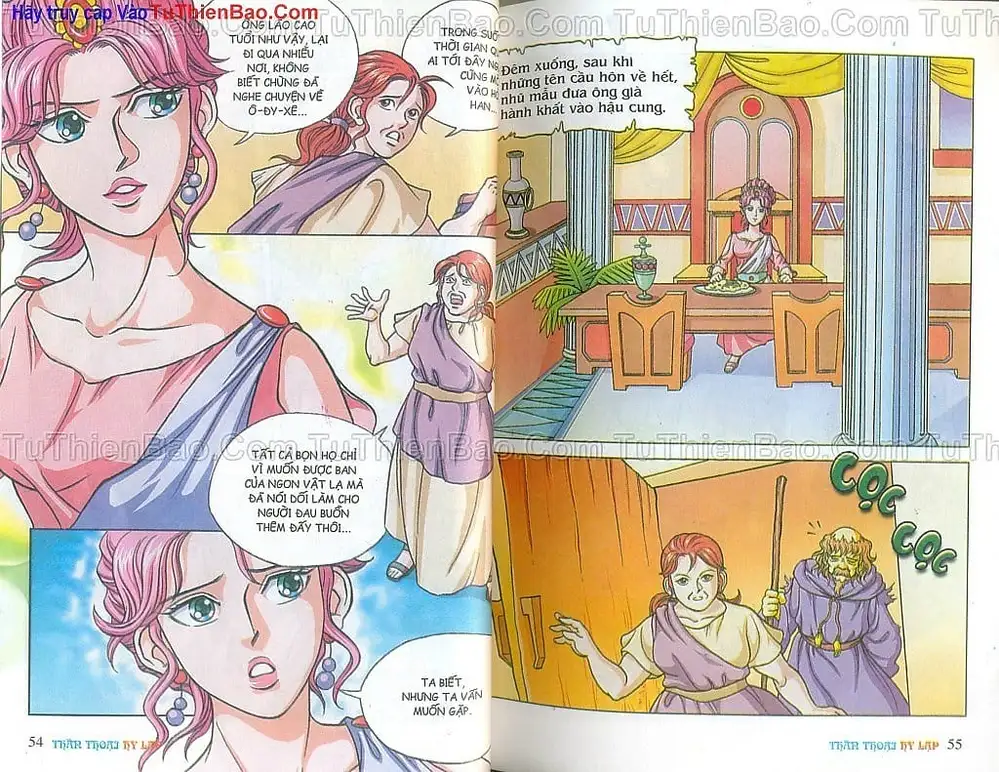 Truyện Tranh Thần Thoại Hy Lạp - Nguồn Gốc Các Vị Thần trang 3