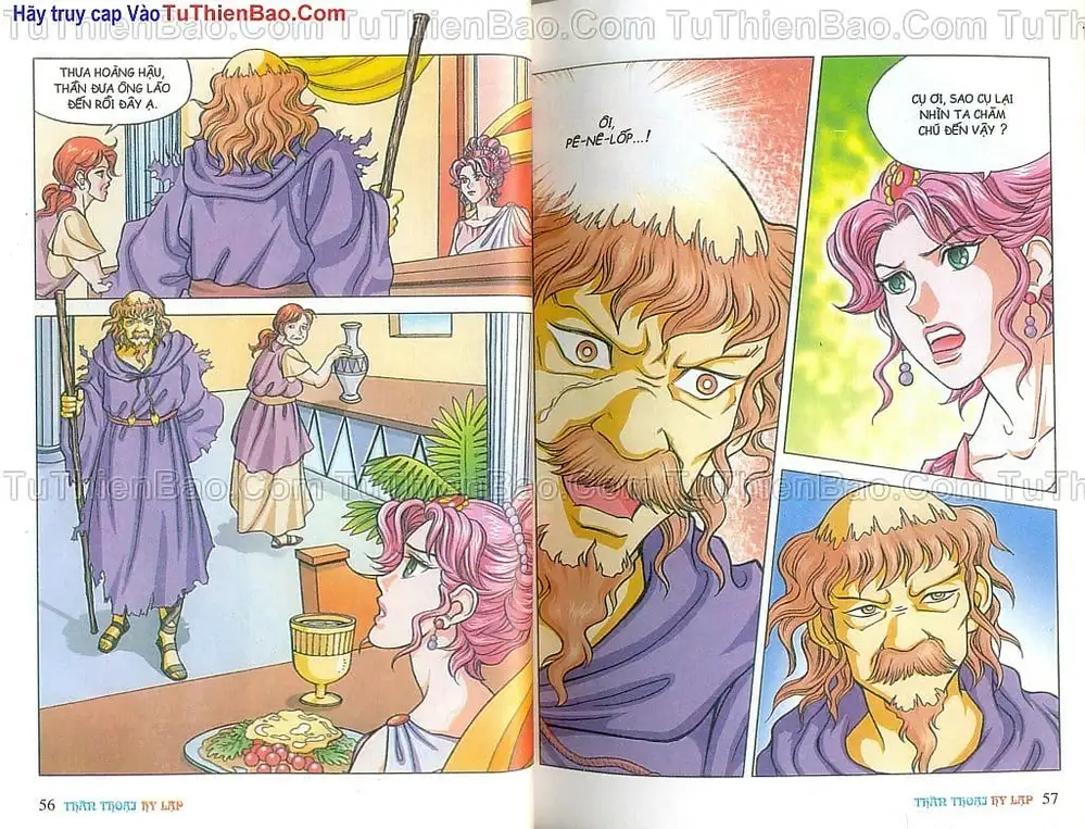 Truyện Tranh Thần Thoại Hy Lạp - Nguồn Gốc Các Vị Thần trang 3
