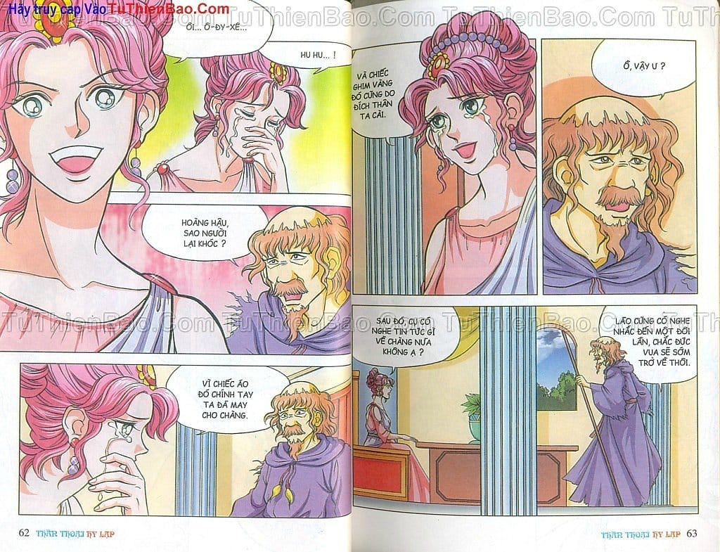 Truyện Tranh Thần Thoại Hy Lạp - Nguồn Gốc Các Vị Thần trang 3