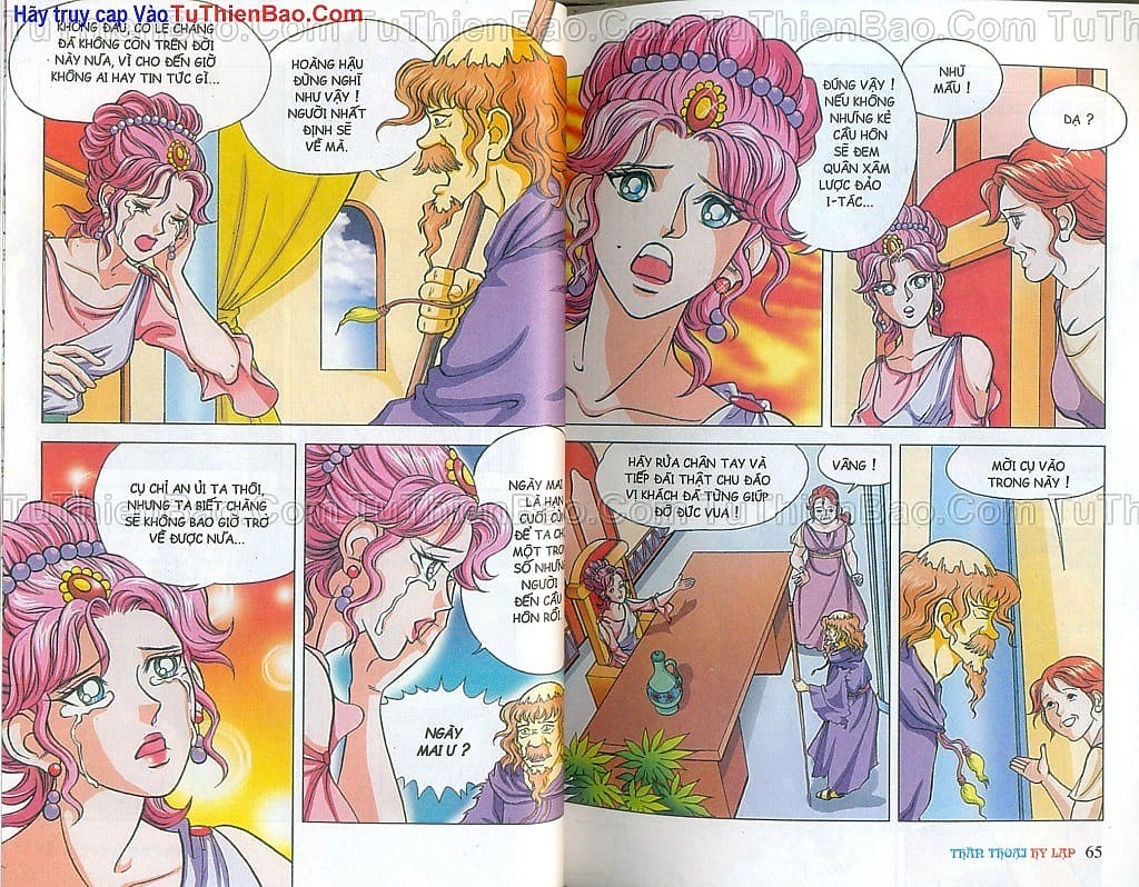 Truyện Tranh Thần Thoại Hy Lạp - Nguồn Gốc Các Vị Thần trang 3