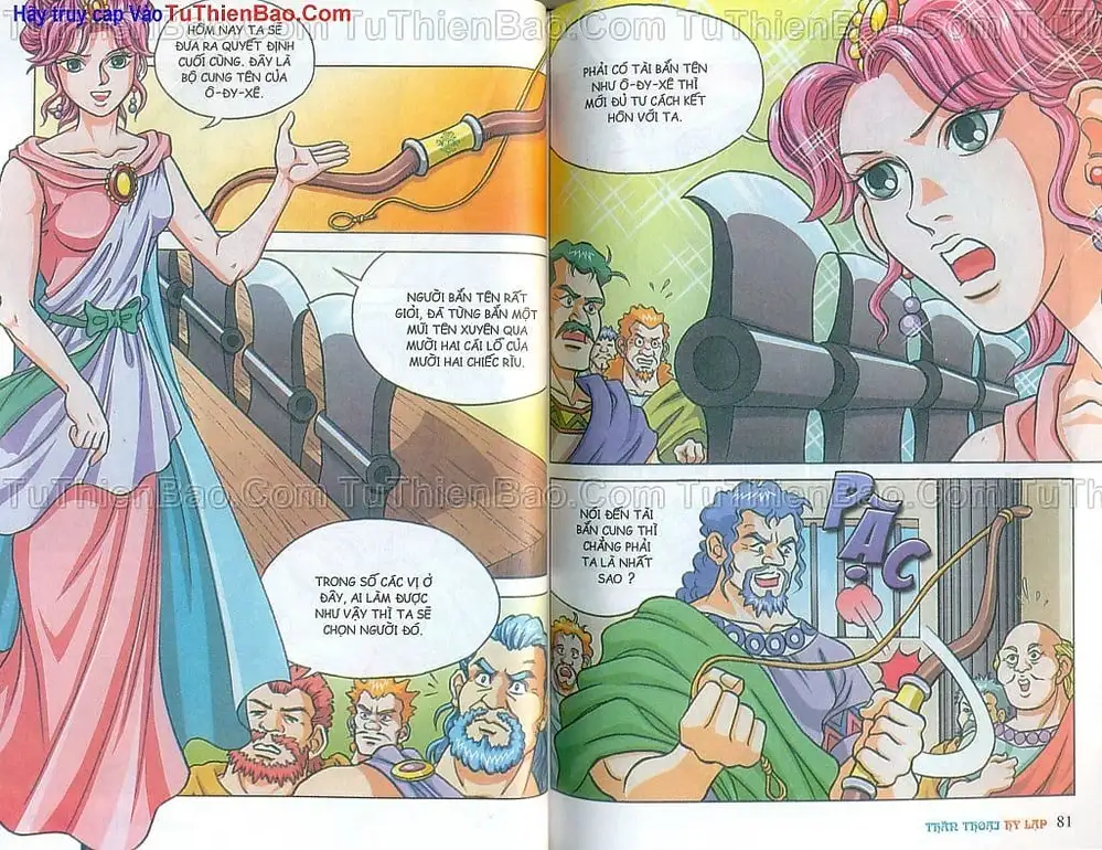 Truyện Tranh Thần Thoại Hy Lạp - Nguồn Gốc Các Vị Thần trang 3