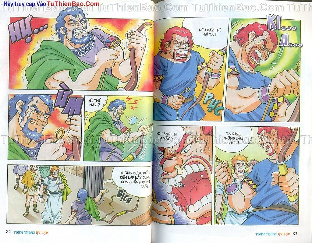 Truyện Tranh Thần Thoại Hy Lạp - Nguồn Gốc Các Vị Thần trang 3