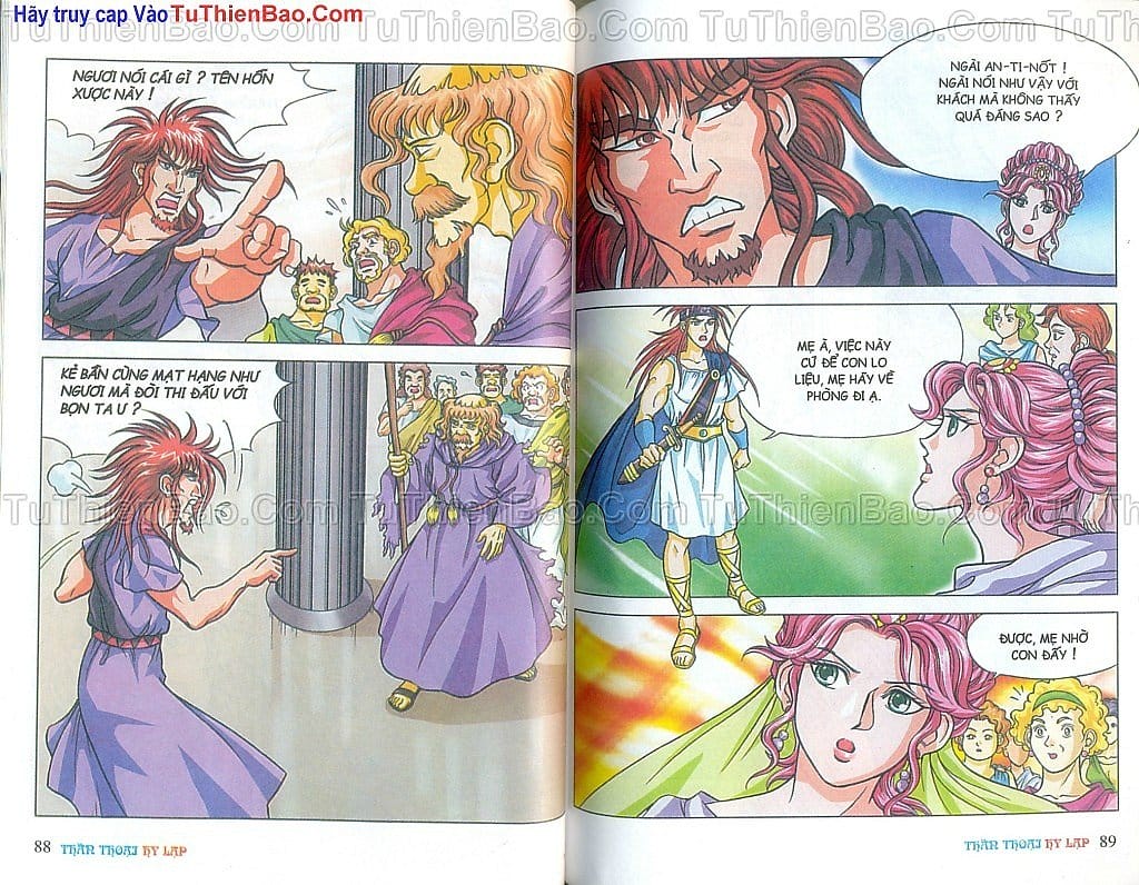 Truyện Tranh Thần Thoại Hy Lạp - Nguồn Gốc Các Vị Thần trang 3