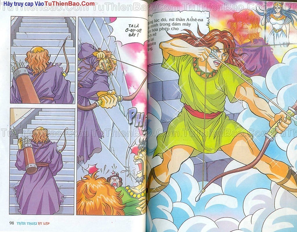 Truyện Tranh Thần Thoại Hy Lạp - Nguồn Gốc Các Vị Thần trang 3