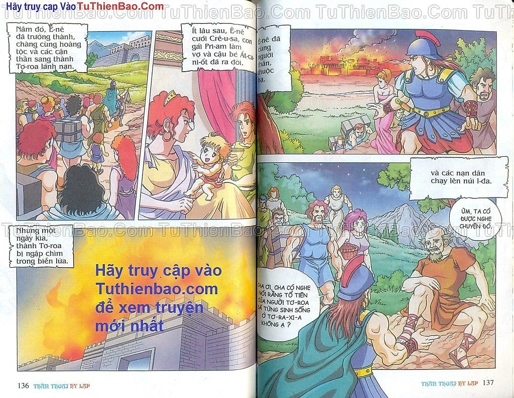 Truyện Tranh Thần Thoại Hy Lạp - Nguồn Gốc Các Vị Thần trang 3