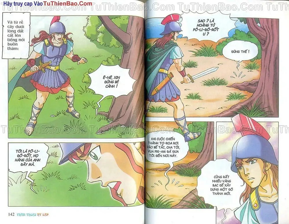 Truyện Tranh Thần Thoại Hy Lạp - Nguồn Gốc Các Vị Thần trang 3