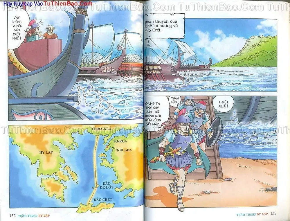 Truyện Tranh Thần Thoại Hy Lạp - Nguồn Gốc Các Vị Thần trang 3