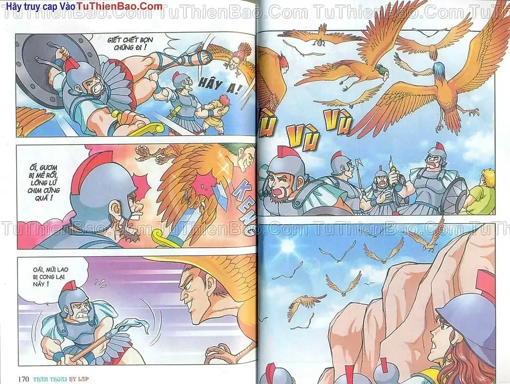 Truyện Tranh Thần Thoại Hy Lạp - Nguồn Gốc Các Vị Thần trang 3