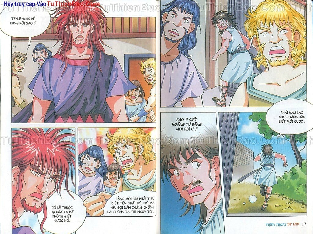 Truyện Tranh Thần Thoại Hy Lạp - Nguồn Gốc Các Vị Thần trang 3