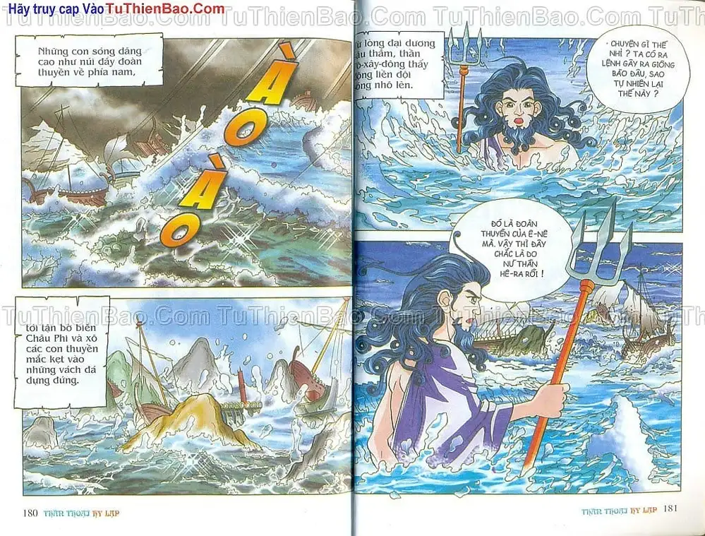 Truyện Tranh Thần Thoại Hy Lạp - Nguồn Gốc Các Vị Thần trang 3