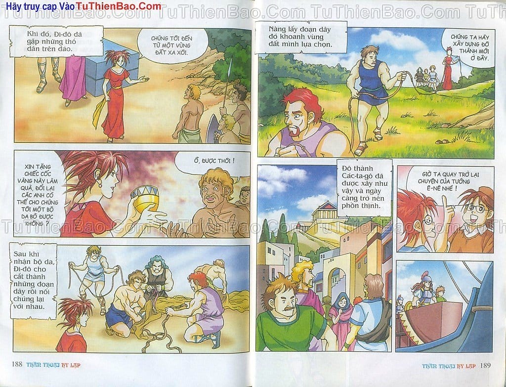 Truyện Tranh Thần Thoại Hy Lạp - Nguồn Gốc Các Vị Thần trang 3