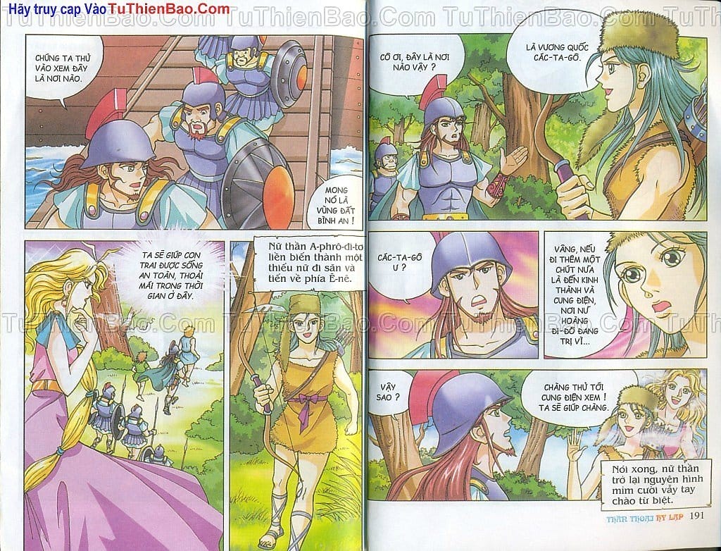 Truyện Tranh Thần Thoại Hy Lạp - Nguồn Gốc Các Vị Thần trang 3