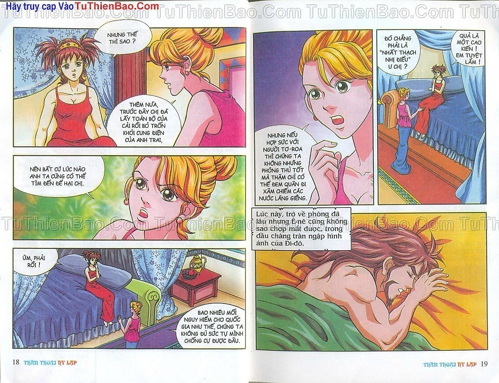 Truyện Tranh Thần Thoại Hy Lạp - Nguồn Gốc Các Vị Thần trang 3