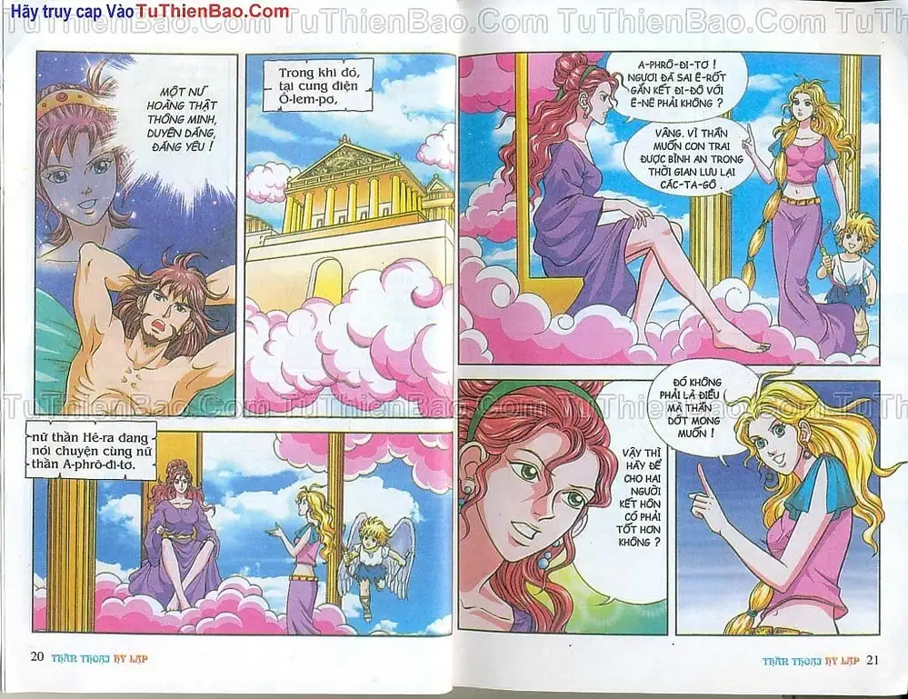 Truyện Tranh Thần Thoại Hy Lạp - Nguồn Gốc Các Vị Thần trang 3