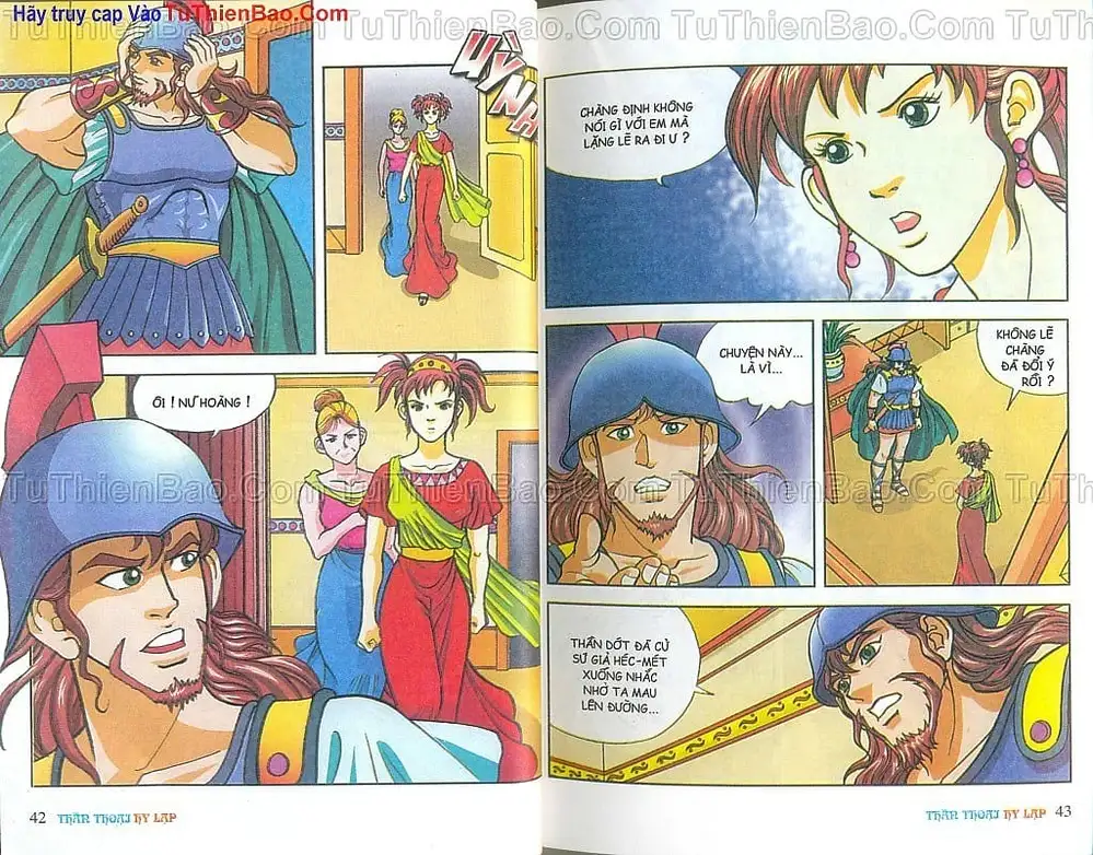 Truyện Tranh Thần Thoại Hy Lạp - Nguồn Gốc Các Vị Thần trang 3