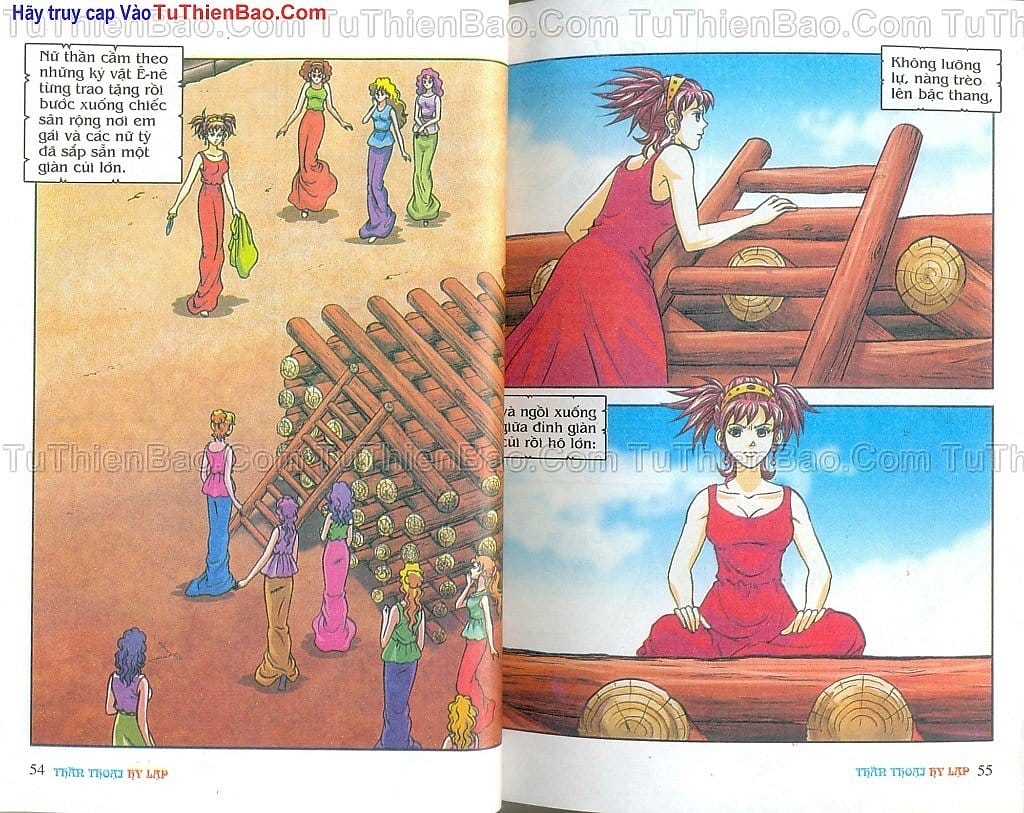 Truyện Tranh Thần Thoại Hy Lạp - Nguồn Gốc Các Vị Thần trang 3