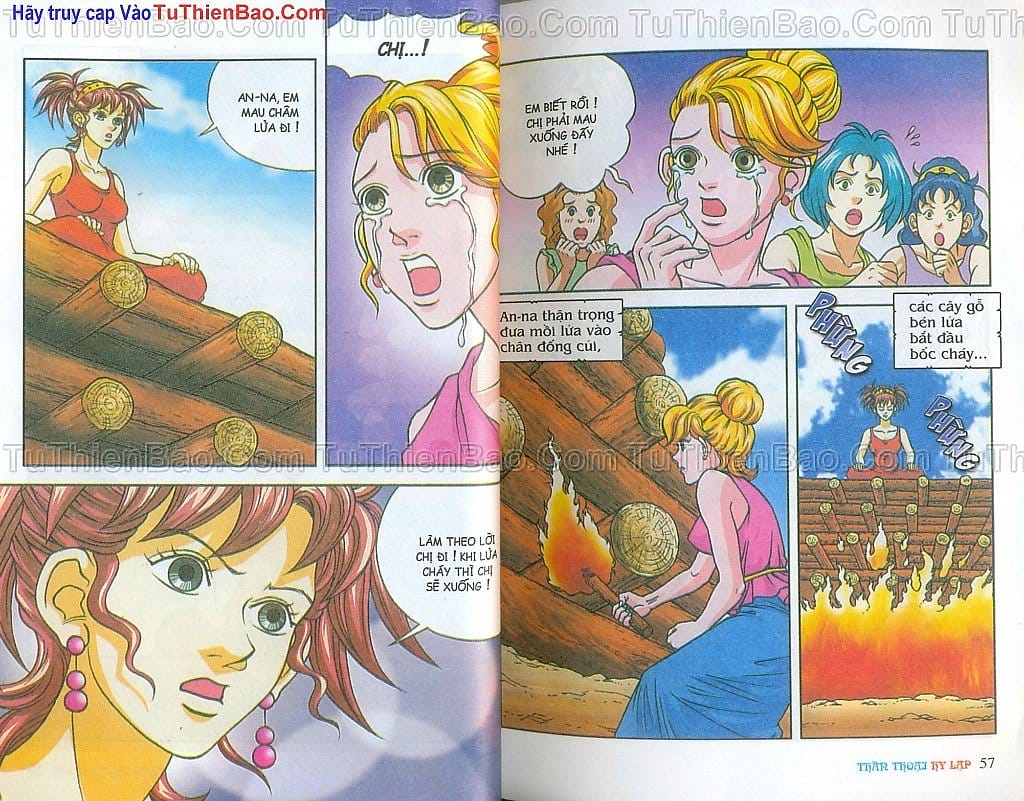 Truyện Tranh Thần Thoại Hy Lạp - Nguồn Gốc Các Vị Thần trang 3