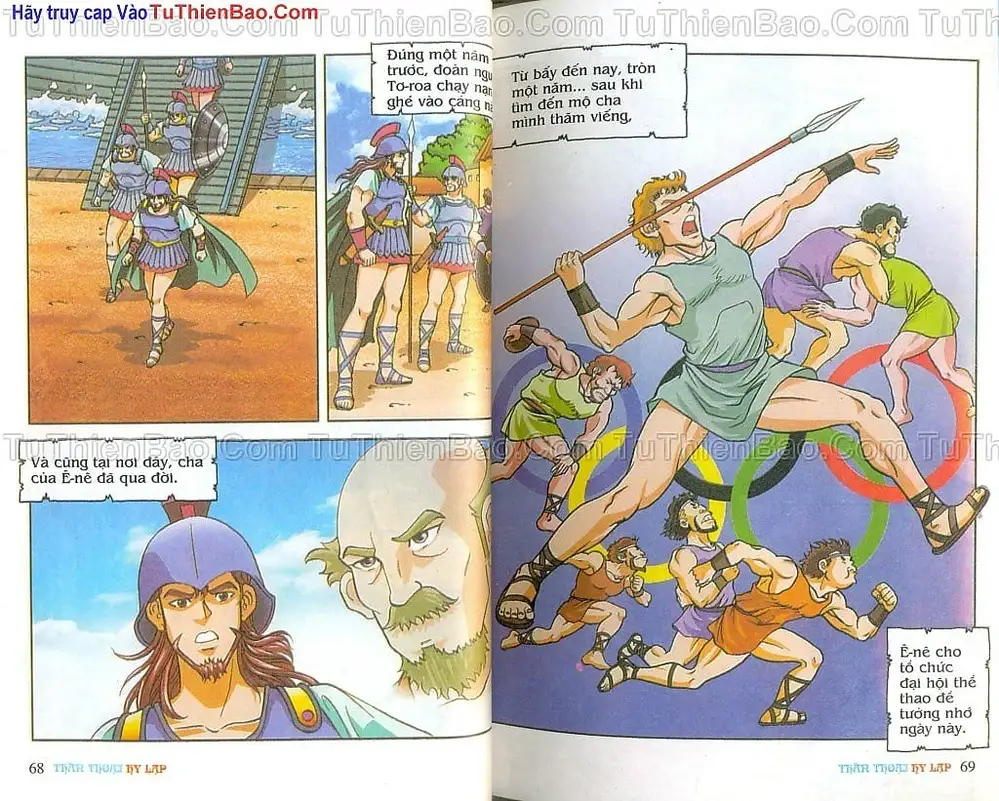 Truyện Tranh Thần Thoại Hy Lạp - Nguồn Gốc Các Vị Thần trang 3