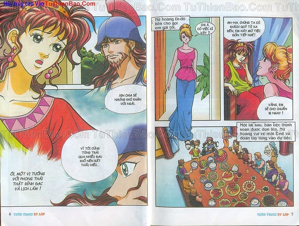 Truyện Tranh Thần Thoại Hy Lạp - Nguồn Gốc Các Vị Thần trang 3