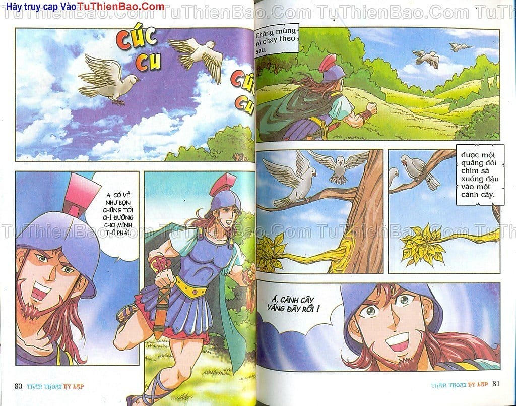 Truyện Tranh Thần Thoại Hy Lạp - Nguồn Gốc Các Vị Thần trang 3