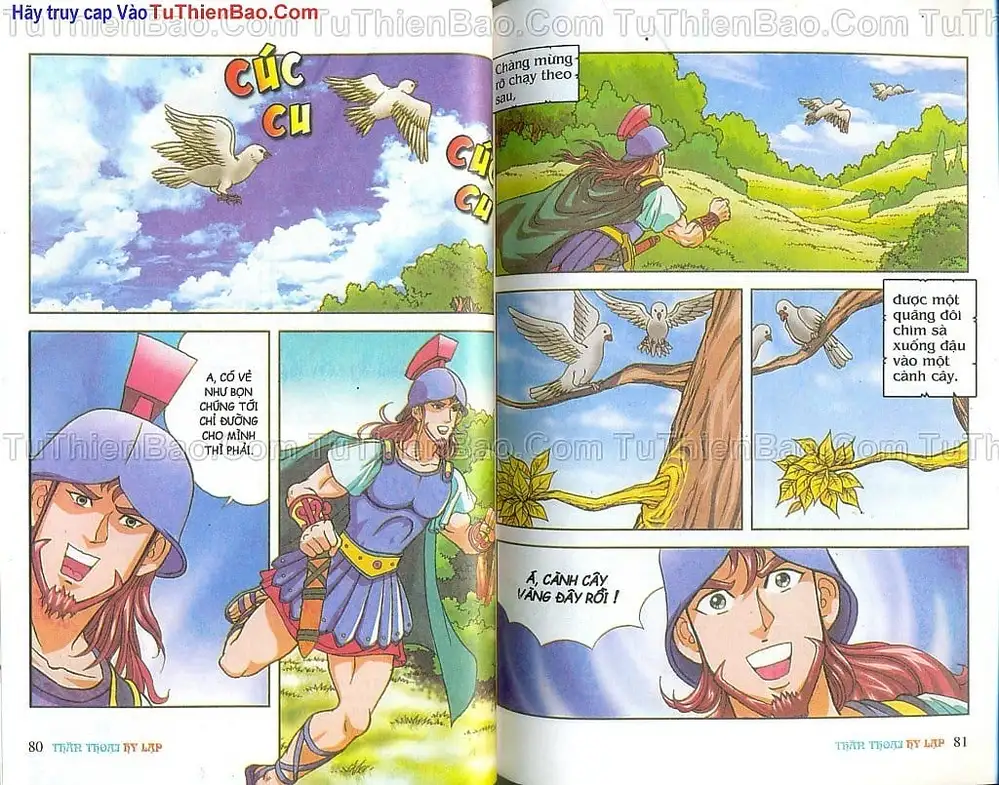 Truyện Tranh Thần Thoại Hy Lạp - Nguồn Gốc Các Vị Thần trang 3