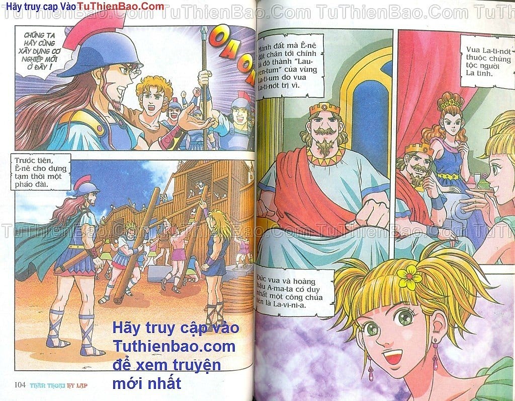 Truyện Tranh Thần Thoại Hy Lạp - Nguồn Gốc Các Vị Thần trang 3