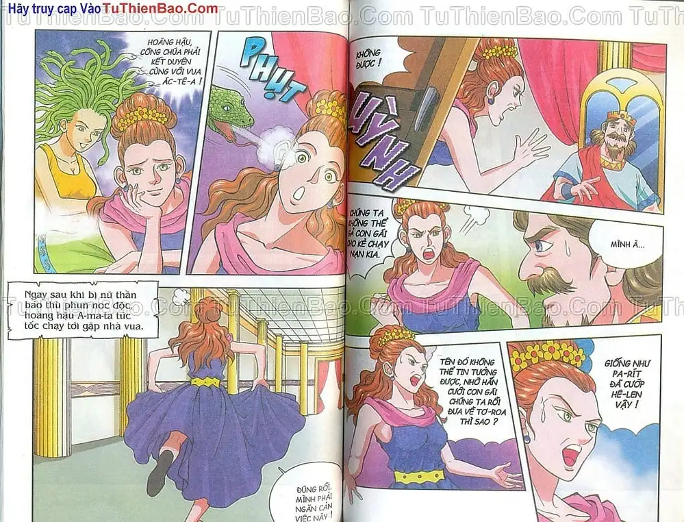 Truyện Tranh Thần Thoại Hy Lạp - Nguồn Gốc Các Vị Thần trang 3