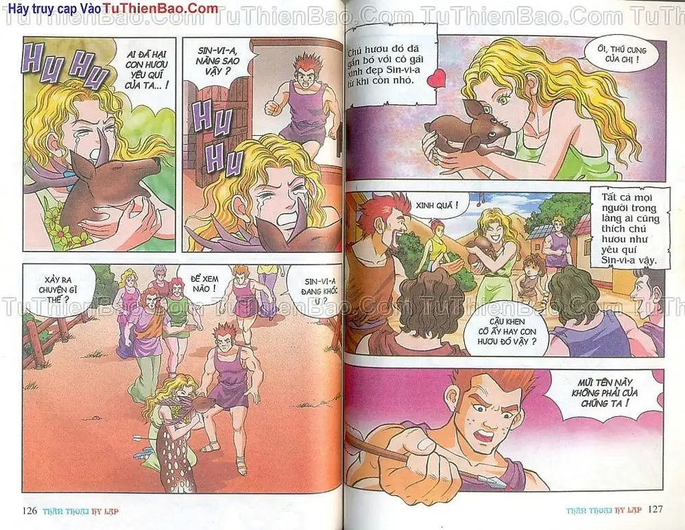 Truyện Tranh Thần Thoại Hy Lạp - Nguồn Gốc Các Vị Thần trang 3