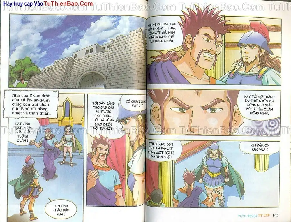 Truyện Tranh Thần Thoại Hy Lạp - Nguồn Gốc Các Vị Thần trang 3