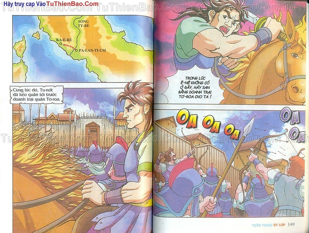 Truyện Tranh Thần Thoại Hy Lạp - Nguồn Gốc Các Vị Thần trang 3