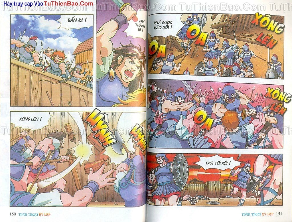 Truyện Tranh Thần Thoại Hy Lạp - Nguồn Gốc Các Vị Thần trang 3