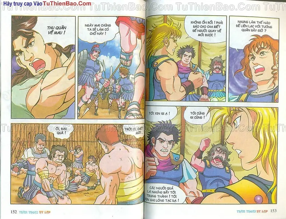 Truyện Tranh Thần Thoại Hy Lạp - Nguồn Gốc Các Vị Thần trang 3