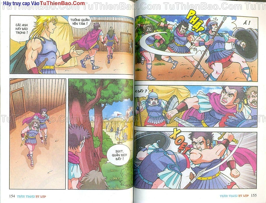 Truyện Tranh Thần Thoại Hy Lạp - Nguồn Gốc Các Vị Thần trang 3