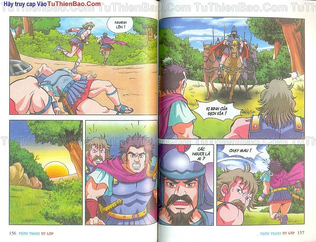 Truyện Tranh Thần Thoại Hy Lạp - Nguồn Gốc Các Vị Thần trang 3