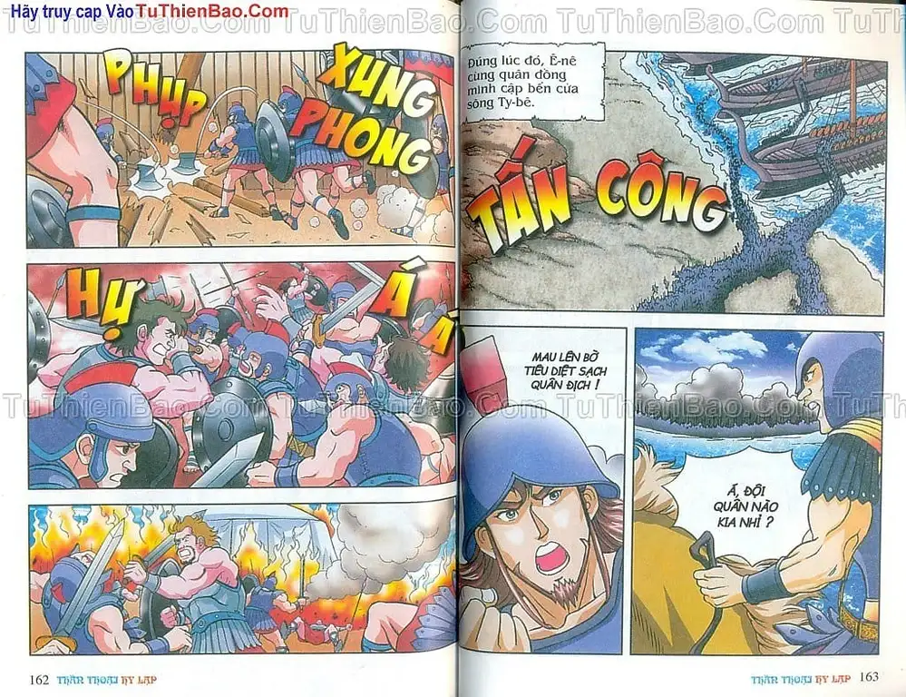 Truyện Tranh Thần Thoại Hy Lạp - Nguồn Gốc Các Vị Thần trang 3