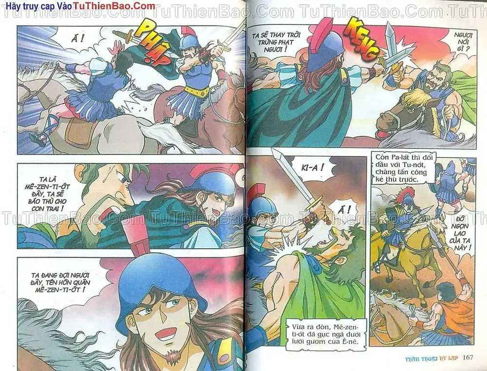 Truyện Tranh Thần Thoại Hy Lạp - Nguồn Gốc Các Vị Thần trang 3