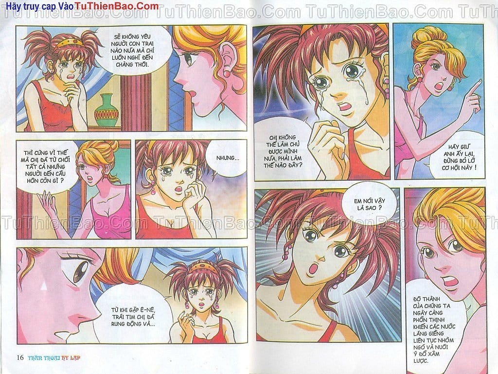 Truyện Tranh Thần Thoại Hy Lạp - Nguồn Gốc Các Vị Thần trang 3