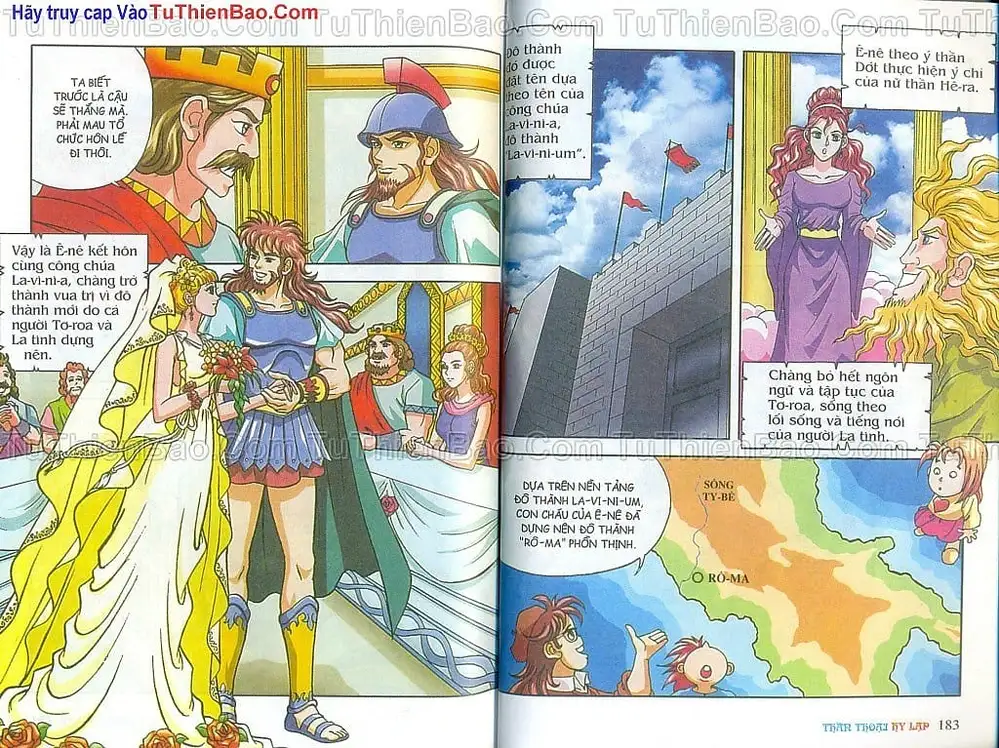 Truyện Tranh Thần Thoại Hy Lạp - Nguồn Gốc Các Vị Thần trang 3