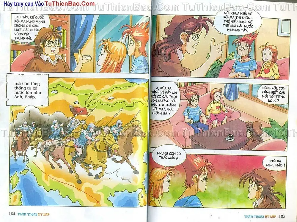 Truyện Tranh Thần Thoại Hy Lạp - Nguồn Gốc Các Vị Thần trang 3