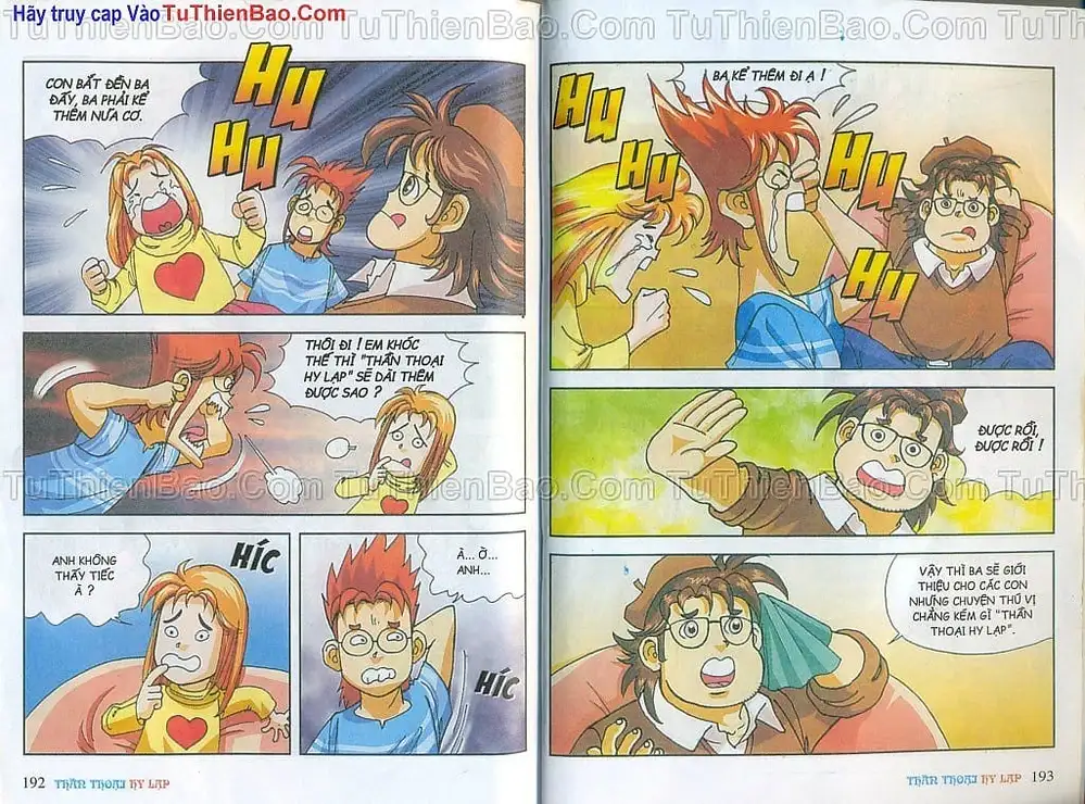 Truyện Tranh Thần Thoại Hy Lạp - Nguồn Gốc Các Vị Thần trang 3