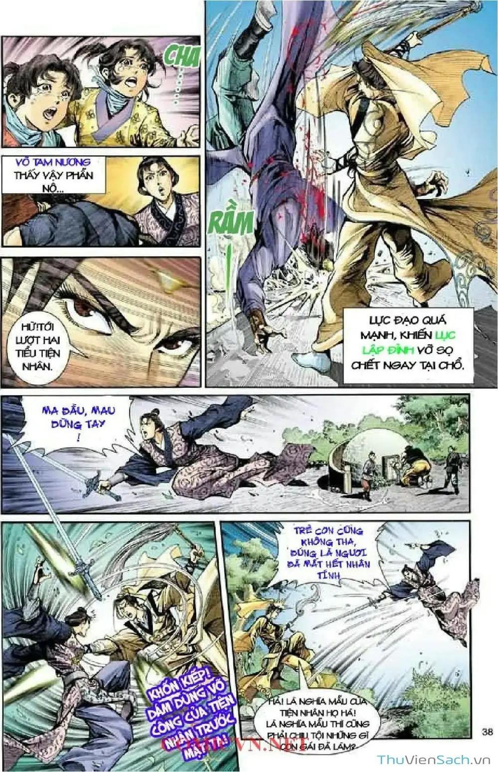 Truyện Tranh Thần Điêu Hiệp Lữ trang 4