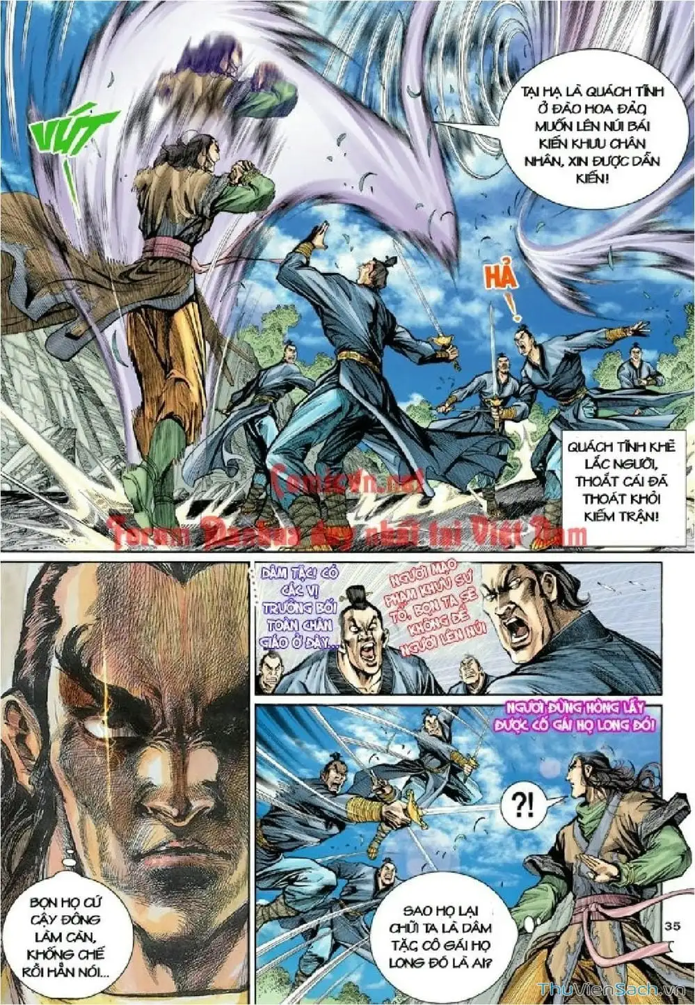 Truyện Tranh Thần Điêu Hiệp Lữ trang 4