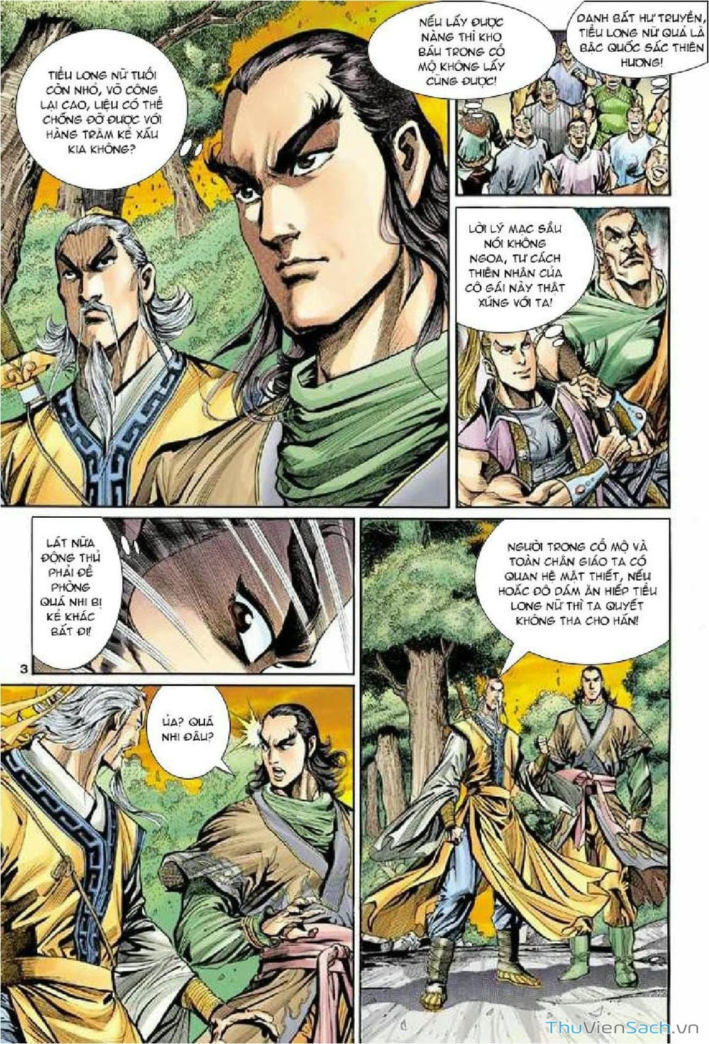 Truyện Tranh Thần Điêu Hiệp Lữ trang 4